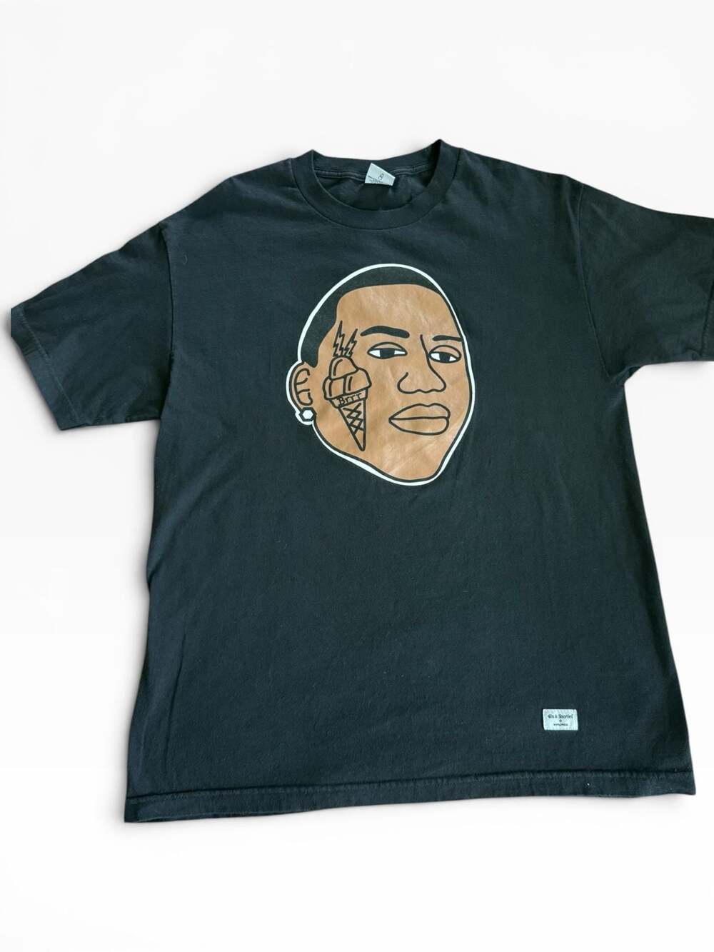 40s & Shorties Gucci Mane Brrr Graphic T-Shirt Black Large